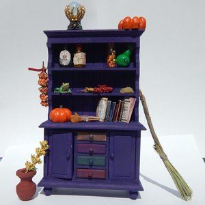 DIY Halloween Miniature Witchy Cabinet Kit